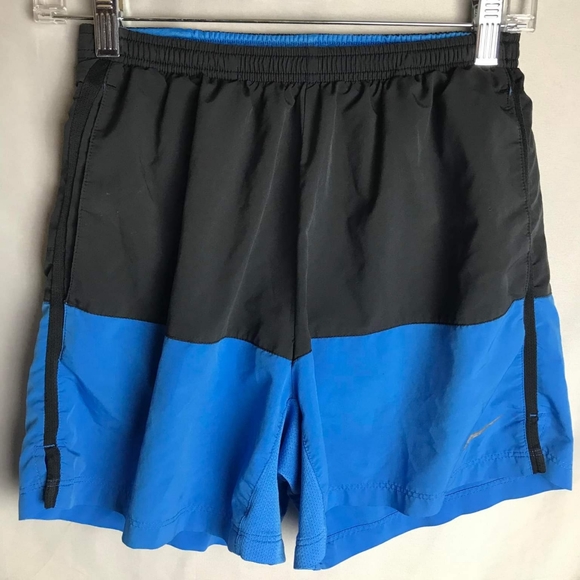 Nike Other - Nike DRI fit Blue Black Shorts Men's S Pockets Elastic Waist